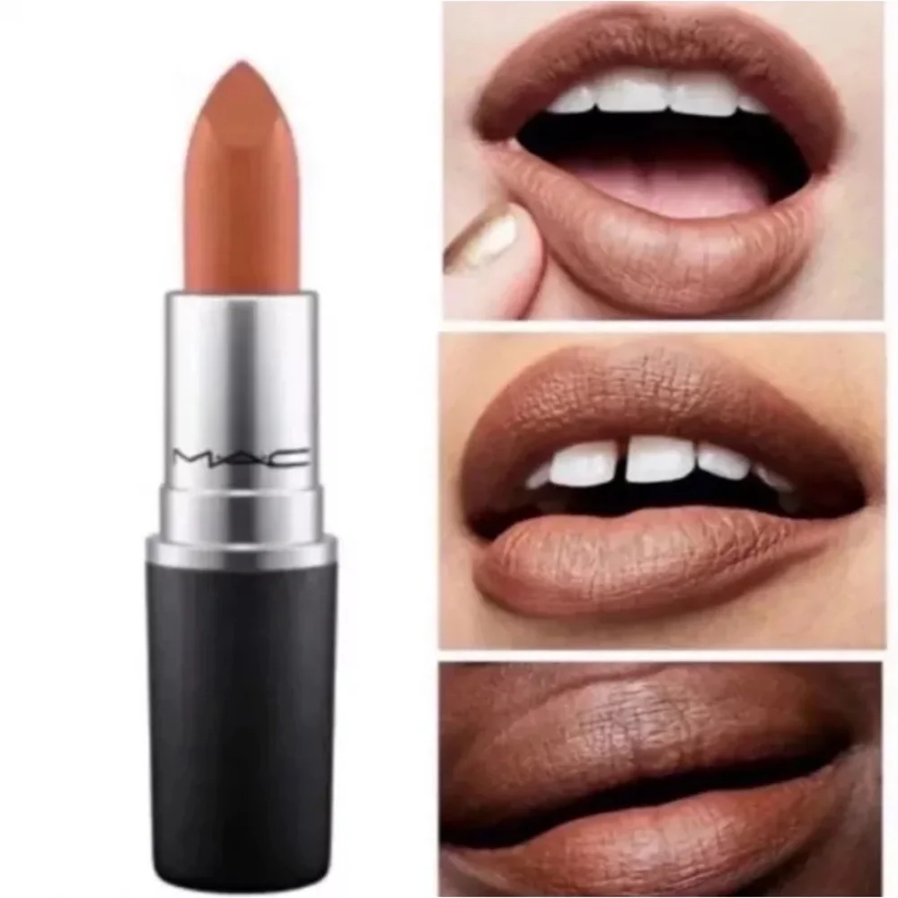 MAC 653 Derrière Lipstick - Derriere Dirty Brown With Gold Undertones